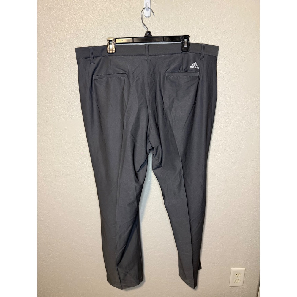 Adidas Golf Pants Mens 40x32 Gray Lightweight Athletic Performance - Picture 2 of 3